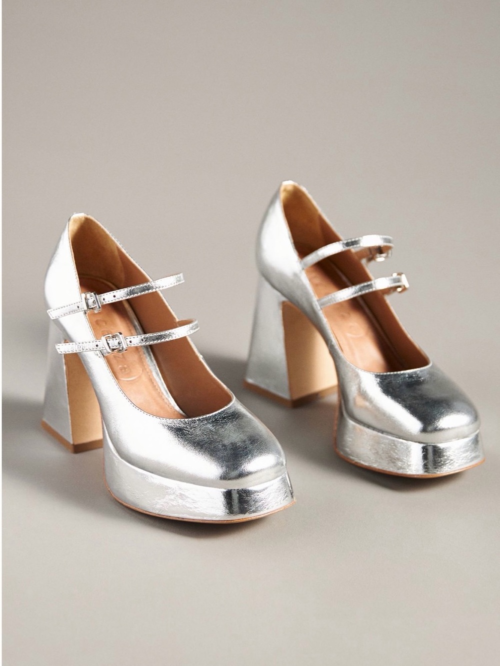 Anthropologie Vicenza Platform Mary Jane Heels